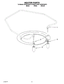 05 - Heater Parts parts for Kitchenaid Dishwasher KUDS01DJBT0 from AppliancePartsPros.com