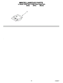 12 - Miscellaneous Parts Optional Parts (Not Included) parts for Kitchenaid Dishwasher KUDI01TJWH0 from AppliancePartsPros.com