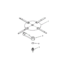 Lower Washarm And Strainer parts for Kitchenaid Dishwasher KUDR01DTBT0 from AppliancePartsPros.com