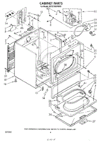 03 - Section parts for Kitchenaid Dryer KEYE760WPL0 from AppliancePartsPros.com