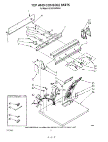 02 - Section parts for Kitchenaid Dryer KEYE760WAL0 from AppliancePartsPros.com
