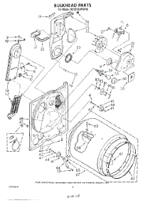 04 - Section parts for Kitchenaid Dryer KEYE760WPL0 from AppliancePartsPros.com
