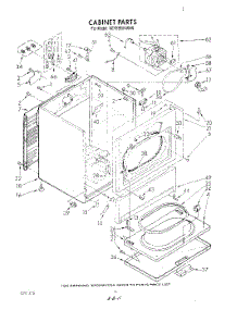 03 - Section parts for Kitchenaid Dryer KEYE950VWH0 from AppliancePartsPros.com
