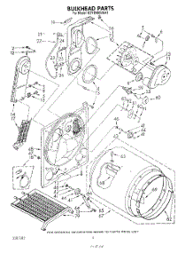 04 - Section parts for Kitchenaid Dryer KEYE900SWH1 from AppliancePartsPros.com