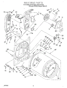 03 - Bulkhead parts for Kitchenaid Dryer KGYS777EQ1 from AppliancePartsPros.com