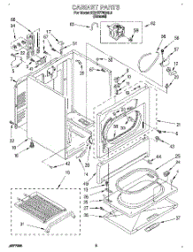 02 - Section parts for Kitchenaid Dryer KEYE778BAL2 from AppliancePartsPros.com