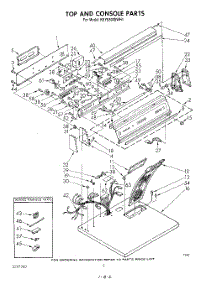 02 - Section parts for Kitchenaid Dryer KEYE800SWH1 from AppliancePartsPros.com