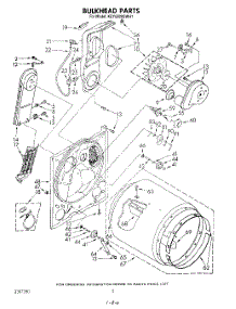 04 - Section parts for Kitchenaid Dryer KEYE800SWH1 from AppliancePartsPros.com