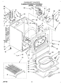 02 - Section parts for Kitchenaid Dryer KEYE870BAL0 from AppliancePartsPros.com