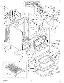 02 - Section parts for Kitchenaid Dryer KEYE777BWH0 from AppliancePartsPros.com