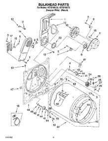 03 - Bulkhead Parts, Optional Parts (Not Included) parts for Kitchenaid Dryer KEYS750LT2 from AppliancePartsPros.com
