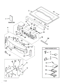 Top And Console parts for Kitchenaid Dryer KEHS02RMT1 from AppliancePartsPros.com