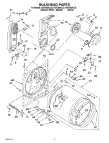 03 - Bulkhead Parts parts for Kitchenaid Dryer KGYS850LE2 from AppliancePartsPros.com