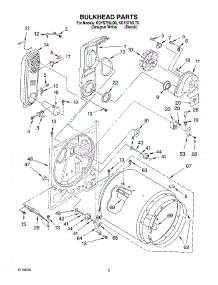 03 - Bulkhead parts for Kitchenaid Dryer KGYS750LQ0 from AppliancePartsPros.com