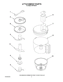 02 - Attachment Parts parts for Kitchenaid Food Processor KFP750CR1 from AppliancePartsPros.com