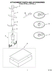 04 - Attachment Parts And Accessories parts for Kitchenaid Food Processor KPFP850PM0 from AppliancePartsPros.com