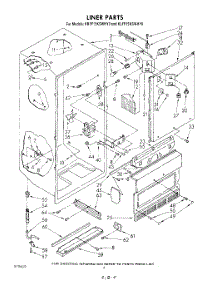 03 - Liner , Lit / Optional parts for Kitchenaid Freezer KRFF15KSWHY0 from AppliancePartsPros.com