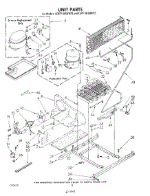 05 - Unit parts for Kitchenaid Freezer KRFF15KSWHY0 from AppliancePartsPros.com