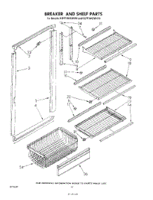 06 - Breaker And Shelf parts for Kitchenaid Freezer KRFF15KSWHY0 from AppliancePartsPros.com