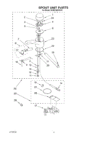 03 - Section parts for Kitchenaid Hot Water Dispenser KHWS160VWH1 from AppliancePartsPros.com