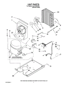 05 - Unit Parts parts for Kitchenaid Ice Machine KUIC18NNTS3 from AppliancePartsPros.com