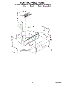 04 - Control Panel Parts parts for Kitchenaid Ice Machine KUIS18NNTS2 from AppliancePartsPros.com