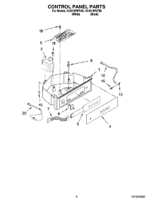 04 - Control Panel Parts parts for Kitchenaid Ice Machine KUIS18PNTB2 from AppliancePartsPros.com