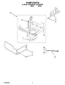03 - Pump Parts parts for Kitchenaid Ice Machine KUIS18PNTW2 from AppliancePartsPros.com