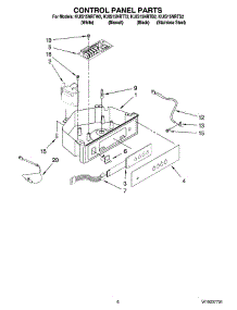 04 - Control Panel Parts parts for Kitchenaid Ice Machine KUIS15NRTS2 from AppliancePartsPros.com