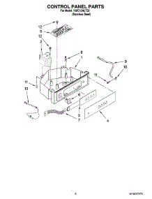 04 - Control Panel Parts parts for Kitchenaid Ice Machine KUIC15NLTS2 from AppliancePartsPros.com
