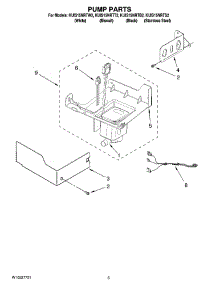 03 - Pump Parts parts for Kitchenaid Ice Machine KUIS15NRTW2 from AppliancePartsPros.com