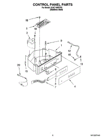 04 - Control Panel Parts parts for Kitchenaid Ice Machine KUIC15NRTS2 from AppliancePartsPros.com