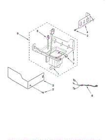 Pump parts for Kitchenaid Ice Maker KUIS15NRTB0 from AppliancePartsPros.com