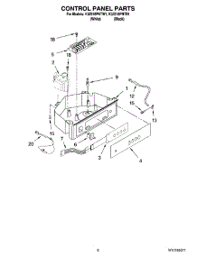 04 - Control Panel Parts parts for Kitchenaid Ice Machine KUIS18PNTW1 from AppliancePartsPros.com