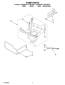 03 - Pump Parts parts for Kitchenaid Ice Machine KUIS18NNTB1 from AppliancePartsPros.com
