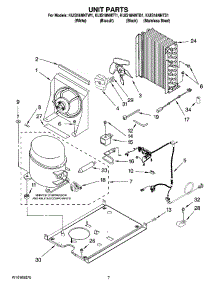 05 - Unit Parts, Optional Parts parts for Kitchenaid Ice Machine KUIS18NNTB1 from AppliancePartsPros.com