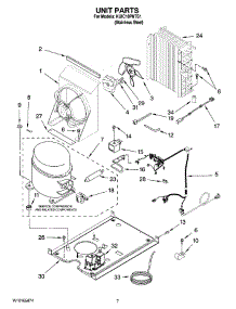 05 - Unit Parts, Optional Parts parts for Kitchenaid Ice Machine KUIC18PNTS1 from AppliancePartsPros.com