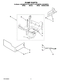03 - Pump Parts parts for Kitchenaid Ice Machine KUIS18NNTW0 from AppliancePartsPros.com