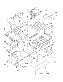 Evaporator Ice Cutter Grid And Water parts for Kitchenaid Ice Maker 8198549 from AppliancePartsPros.com