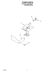 03 - Pump Parts parts for Kitchenaid Ice Machine KUIA15NLHS4 from AppliancePartsPros.com