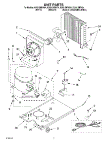 05 - Unit Parts parts for Kitchenaid Ice Machine KUIS15NRHS4 from AppliancePartsPros.com