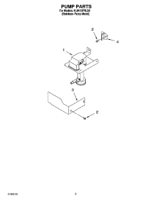 03 - Pump Parts parts for Kitchenaid Ice Machine KUIA15PRLS0 from AppliancePartsPros.com