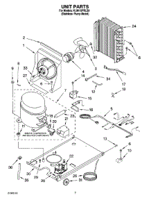 05 - Unit Parts, Optional Parts parts for Kitchenaid Ice Machine KUIA15PRLS0 from AppliancePartsPros.com
