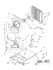 Unit parts for Kitchenaid Ice Maker 8198549 from AppliancePartsPros.com