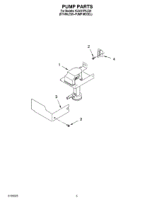 03 - Pump Parts parts for Kitchenaid Ice Machine KUIA15PLLS0 from AppliancePartsPros.com