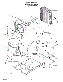05 - Unit Parts parts for Kitchenaid Ice Machine KUIA15NRHS6 from AppliancePartsPros.com