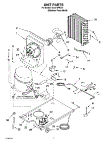 05 - Unit Parts, Optional Parts parts for Kitchenaid Ice Machine KUIA15PRLS1 from AppliancePartsPros.com