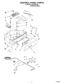 04 - Control Panel Parts parts for Kitchenaid Ice Machine KUIA15NLHS5 from AppliancePartsPros.com