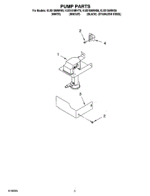 03 - Pump Parts parts for Kitchenaid Ice Machine KUIS15NRHB6 from AppliancePartsPros.com