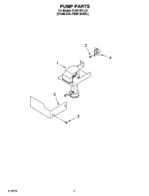 03 - Pump Parts parts for Kitchenaid Ice Machine KUIA15PLLS1 from AppliancePartsPros.com